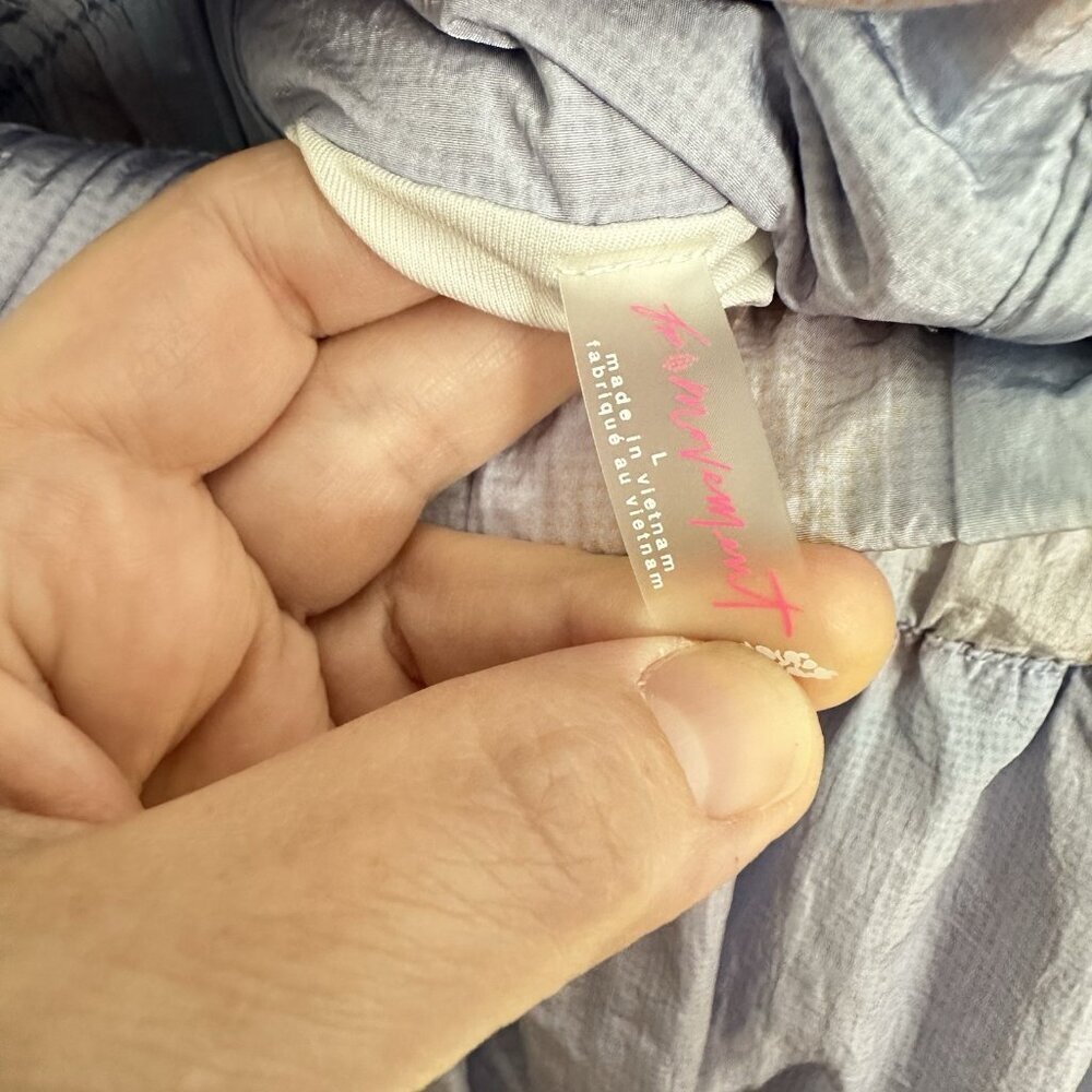 FREE PEOPLE FP MOVEMENT the way home shorts high rise lined athletic colorful L - Picture 7 of 10